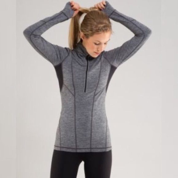lululemon athletica Tops - Lululemon Long Sleeve Top Pullover with Thumbholes 4